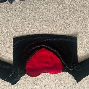 Heart crop top